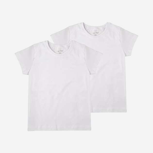 Zestaw dziecięcych koszulek 2szt dla dziewczynki Tup Tup B203DZ-1000 92 cm Biały (5901845285759) - obraz 1