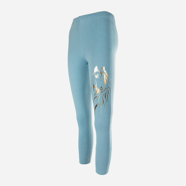 Legginsy dziecięce dla dziewczynki Tup Tup PIK3120-3200 104 cm Błękitne (5901845294973) - obraz 1