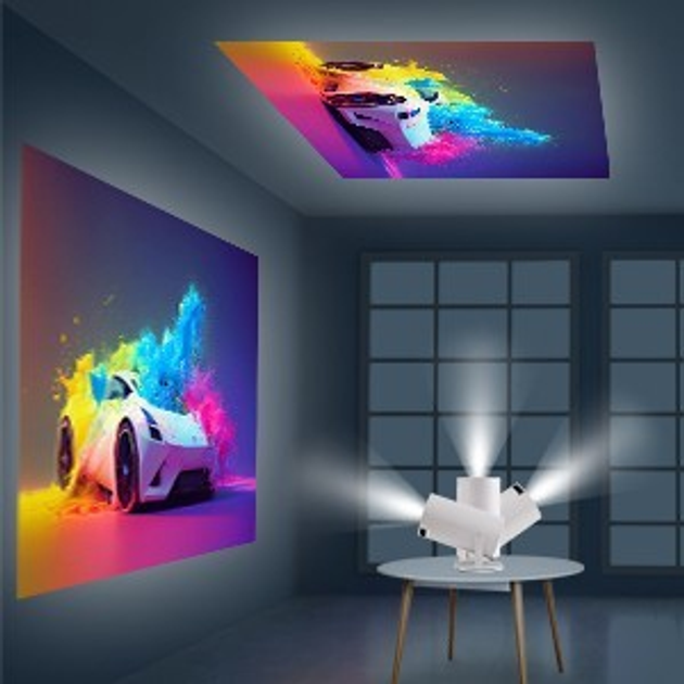 Компактный проектор ULTRA HD 1080P MAGCUBIC HY300 WiFi Android 11 ...