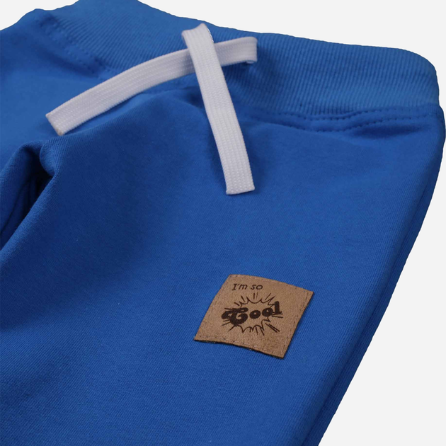 Дитячі спортивні штани для хлопчика Tup Tup PIK9010-3100 80 см Сині (5901845299527) - зображення 3