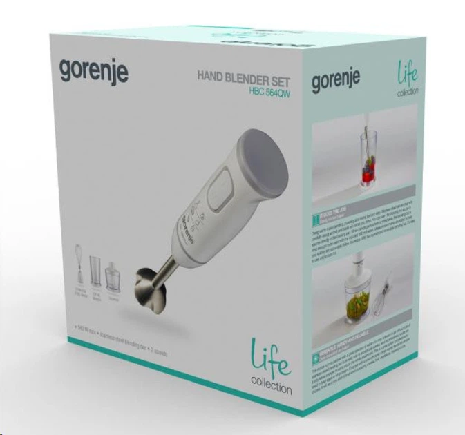 Блендер погружний GORENJE HBC 564 QW - зображення 3
