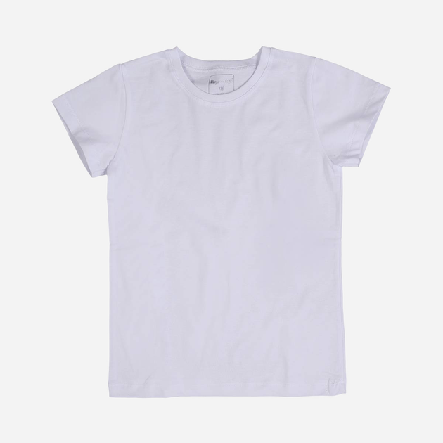 Дитячий комплект (футболка + шорти) для дівчинки Tup Tup SP100DZ-1010 134 см Білий/Чорний (5907744051754) - зображення 2