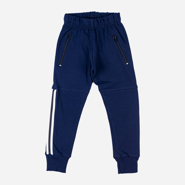 Spodnie dresowe chłopięce Tup Tup PIK4071-3010 134 cm Niebieskie (5907744052386) - obraz 1