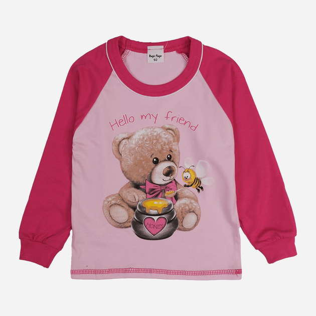 Дитяча піжама для дівчинки Tup Tup 101301DZ-2200 122 см Рожева (5907744489748) - зображення 2