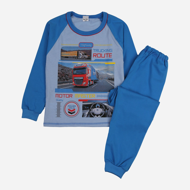 Підліткова піжама для хлопчика Tup Tup 101310CH-3100 140 см Синя (5907744490256) - зображення 1
