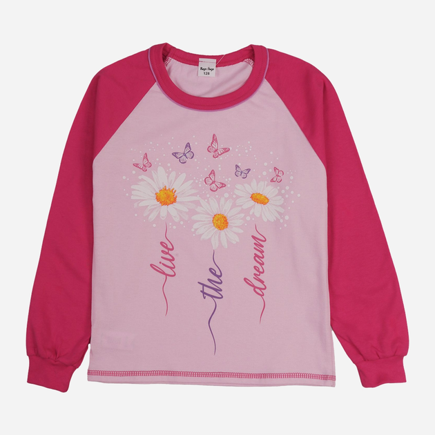 Piżama młodzieżowa dla dziewczynki Tup Tup 101312DZ-2200 140 cm Różowa (5907744490379) - obraz 2