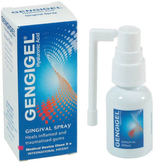 Spray do jamy ustnej GENGIGEL Gum 20 ml (8033087660159) - obraz 1
