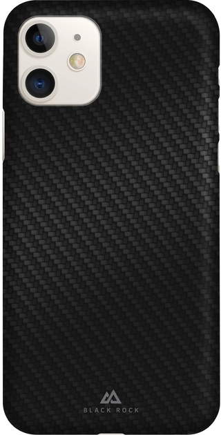 Etui plecki Black Rock Ultra Thin Iced do Apple iPhone 11 Black Carbon (4260557045527) - obraz 1