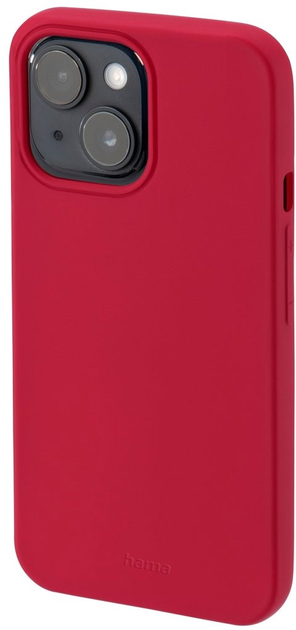 Etui plecki Hama Safety do Apple iPhone 14 Red (4047443494641) - obraz 1