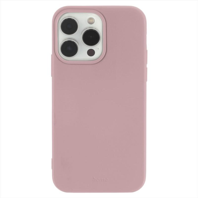 Etui plecki Hama Finest Feel do Apple iPhone 14 Pro Pink (4047443495945) - obraz 1