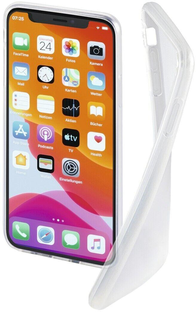 Etui plecki Hama Crystal Clear do Apple iPhone 11 Transparent (4047443423191) - obraz 1