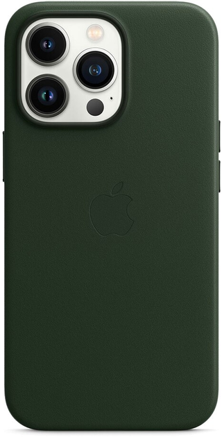 Etui plecki Hama MagCase Finest Feel Pro do Apple iPhone 13 Pro Green (4047443473424) - obraz 1