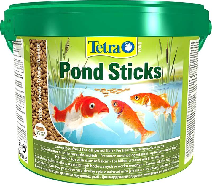 Karma dla ryb stawowych Tetra Pond Sticks w pałeczkach 10 l (4004218285958) - obraz 1