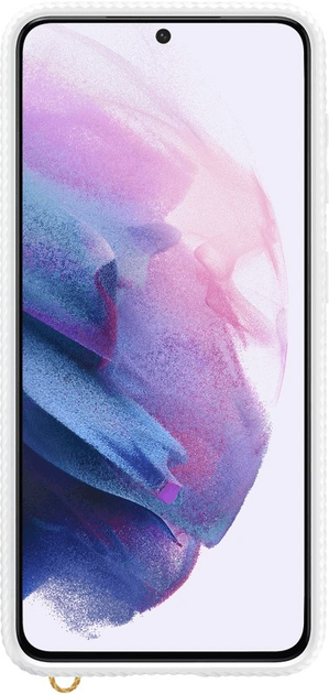 Etui plecki Samsung Clear Protective Cover do Galaxy S21 5G White (8806090963315) - obraz 2
