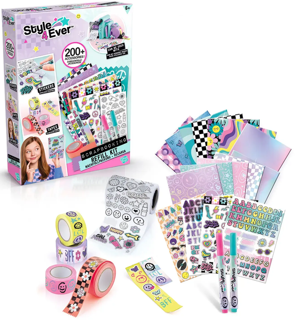 Набір Canal Toys DIY Style 4 Ever для скрапбукінга (3555801287978) - зображення 5