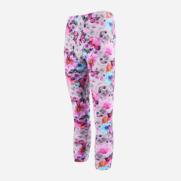 Legginsy dziecięce dla dziewczynki Tup Tup PIK3200-2520 104 cm Wielobarwne (5907744499495) - obraz 1