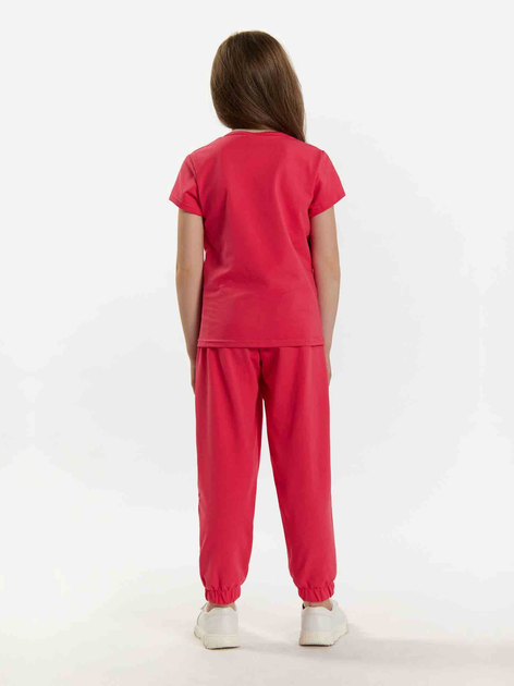 Дитяча футболка для дівчинки Tup Tup 101500-2010 110 см Коралова (5907744499976) - зображення 2