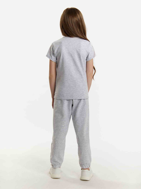 Koszulka dziecięca dla dziewczynki Tup Tup 101500-8110 110 cm Szara (5907744500078) - obraz 2