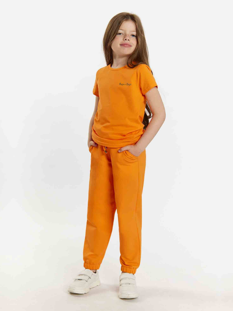 Дитяча футболка для дівчинки Tup Tup 101500-4610 110 см Оранжева (5907744500474) - зображення 2