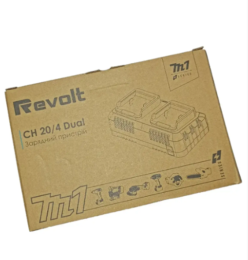 Зарядний пристрій на 2 акумулятори REVOLT CH 20/4 Dual - зображення 4