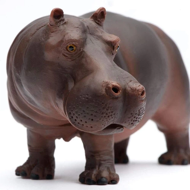 Фигурка Бегемот Гиппопотам Safari Ltd 12,7 см 270429 - изображение 5