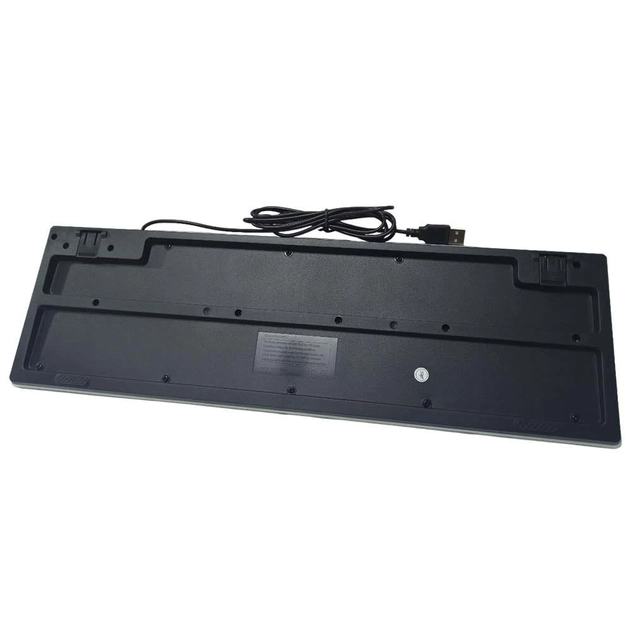 Клавиатура KT-7300 с подсветкой RGB игровая, проводная, русская клавиатура (KT-7300) - изображение 4