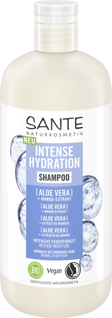 Акція на Біо-Шампунь Sante Intense Hydration для Зволоження волосся з Алое 500 мл від Rozetka