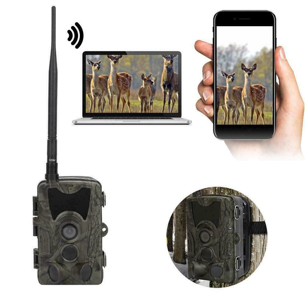 Фотоловушка Suntek HC-801M GSM 2G охотничья камера с датчиком движения видео FullHD с записью звука обзор 120° 16MP IP65 - изображение 5
