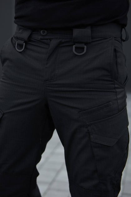 Мужские тактические брюки «Kayman» Military черный цвет 38-32 - изображение 2