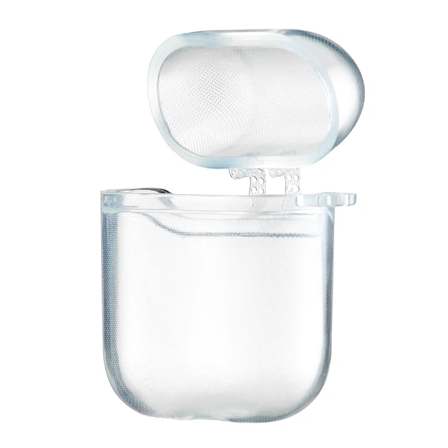 Чехол Transparent for AirPods 1/2 - Фото 1 Чехол Transparent for AirPods 1/2 - изображение 1