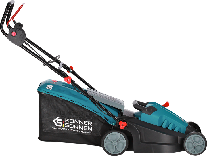 Газонокосилка Konner&Sohnen KS38LM-BL 1400 Вт 38 см 50 л 25-65 мм 16.5 кг - изображение 3