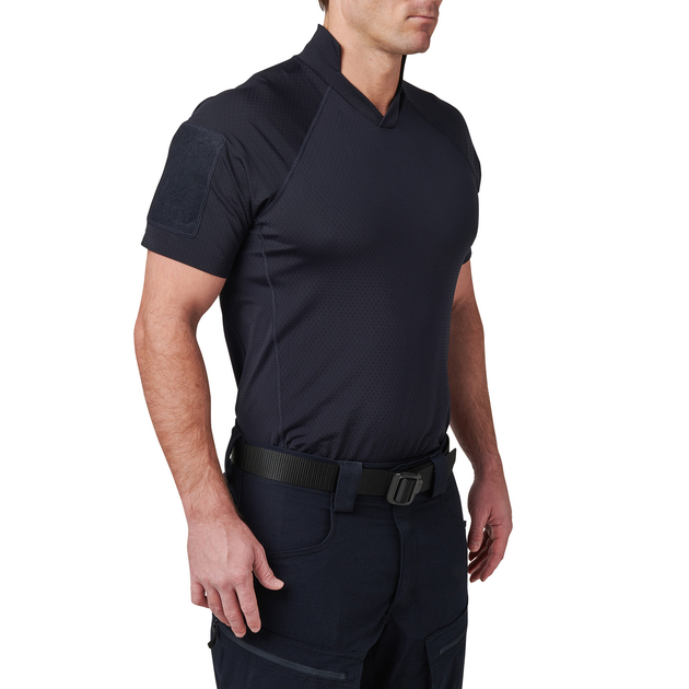 Футболка тактична потовідвідна 5.11 Tactical V.XI Sigurd S/S Shirt Dark Navy L (41288-724) - изображение 2