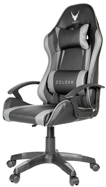 Геймерське крісло Varr Zolder Black-Grey (5907595458597) - зображення 2