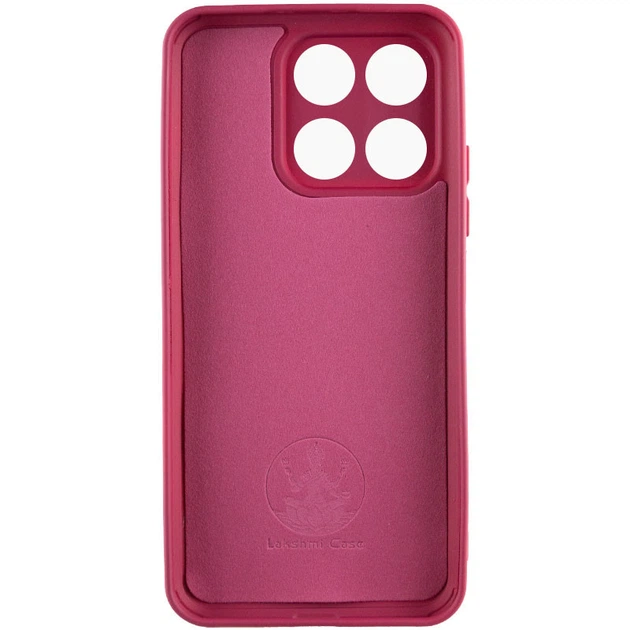 Чохол Silicone Cover Lakshmi Full Camera (A) для Huawei Honor X8a Бордовий / Marsala - изображение 2