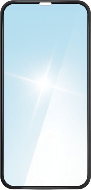 Захисне скло Hama антибактеріальне Anti-Blue для Apple iPhone 12 mini Transparent (4047443448217) - зображення 1