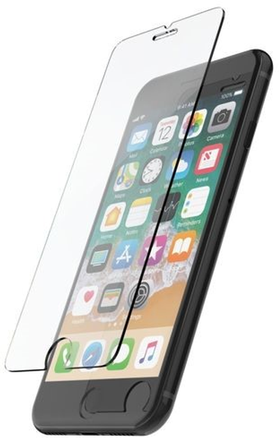 Захисне скло Hama для Apple iPhone 6/6s/7/8/SE 2020 Transparent (4047443474858) - зображення 1