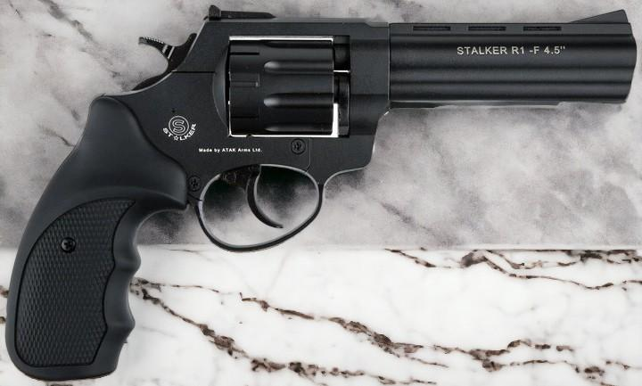 Револьвер флобера STALKER S 4.5" (барабан-силумин/пластик) + 200 шт Sellier & Bellot - изображение 2