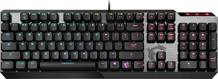 Игровая клавиатура MSI Vigor GK50 Low Profile Black Kailh LP White ...