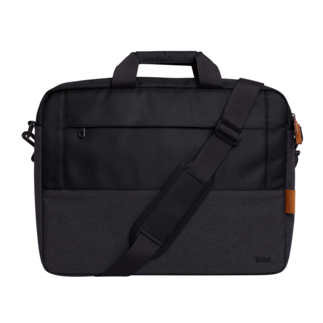 Сумка для ноутбука Trust Lisboa 16" laptop bag Чорний (25246) - Фото 1 Сумка для ноутбука Trust Lisboa 16" laptop bag Чорний (25246) - изображение 1
