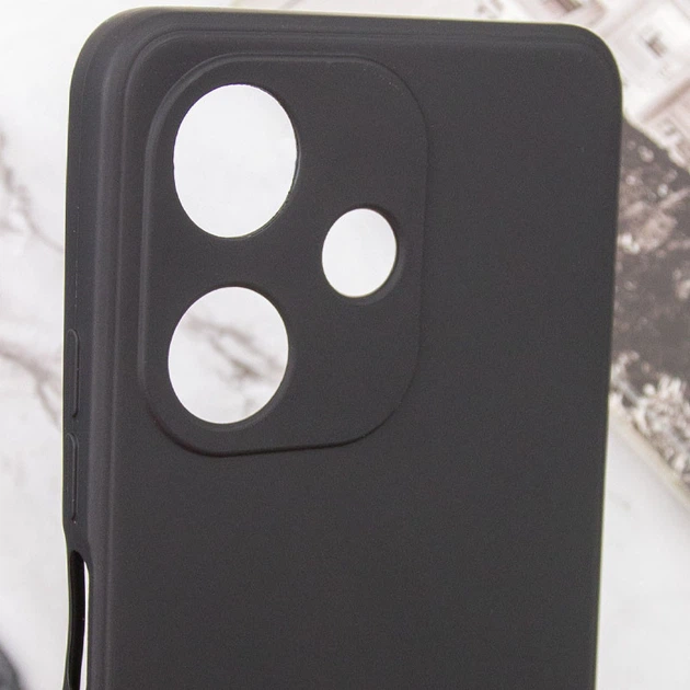 Силіконовий чохол Candy Full Camera для Infinix Hot 30 Чорний / Black - изображение 5