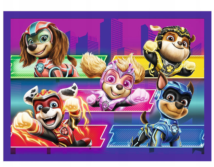 Пазл Trefl 4в1 Paw Patrol Герої поспішають на допомогу 207 елементів (5900511346213) - зображення 3