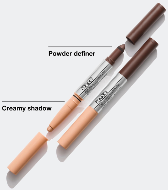 Cienie do powiek Clinique High Impact Shadow Play Shadow + Definer w dwustronnym sztyfcie Rose + Truffles (192333201558) - obraz 4
