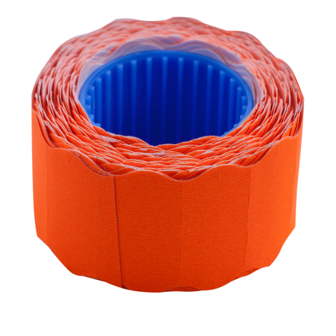 Ценник BuroMax 26х12-500шт. BM.282202-11 оранжевый - Фото 1 Ценник BuroMax 26х12-500шт. BM.282202-11 оранжевый - изображение 1