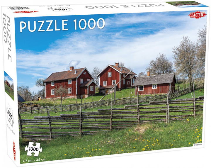 Puzzle Tactic Smaland 1000 elementów (6416739586700) - obraz 1