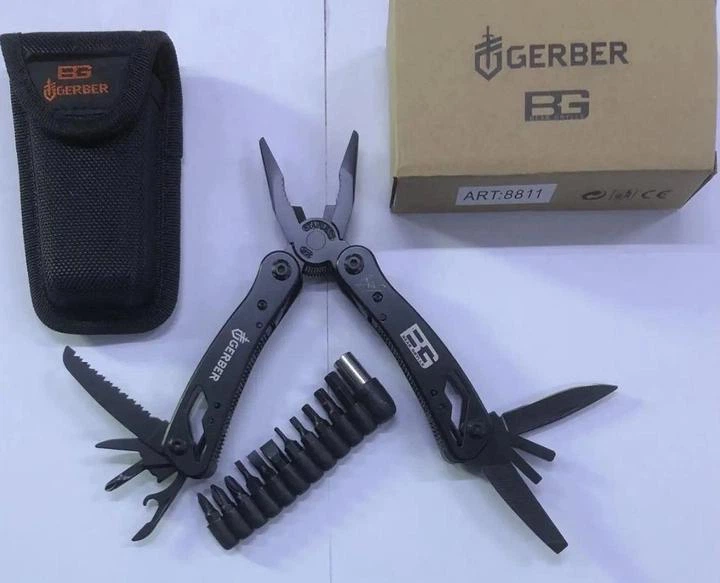Мультитул із насадками Gerber 8811, Чорний - изображение 6
