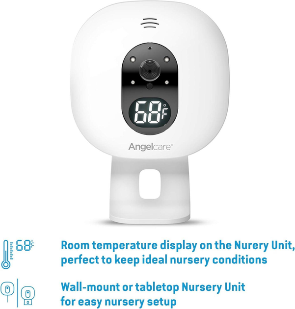 Видеоняня с родительским блоком Angelcare AC527 Белый - изображение 2