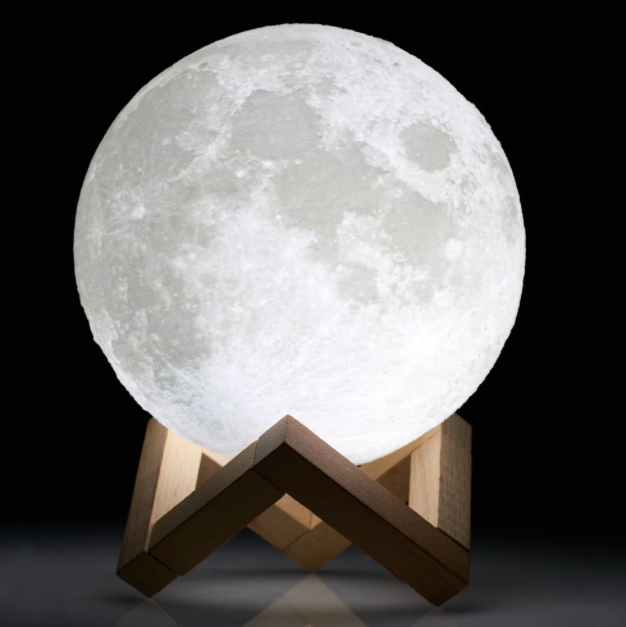Настольный светильник-ночная луна с пультом 15 см "Magic Moon" 16 цветов - изображение 4