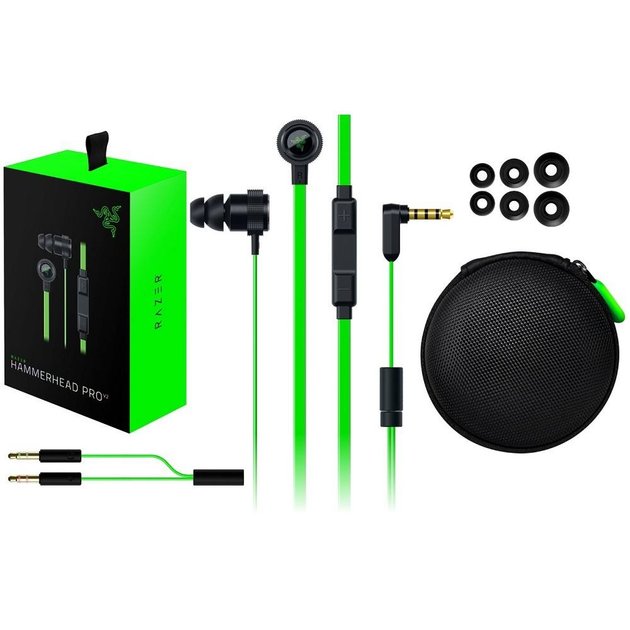 【Flower】Razer Hammerhead Pro V2【30個】 Наушники RAZER Hammerhead V2 (RZ12-01730100-R3G1) купить в
