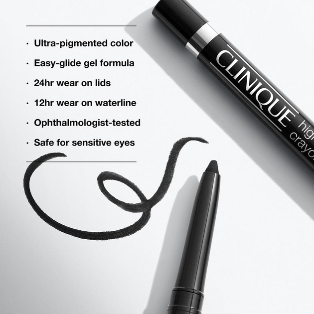 Підводка гелева Clinique High Impact Gel Tech Liner 01 Intense Black (192333205334) - зображення 4