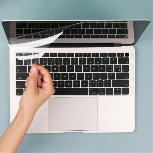 Протиударна гідрогелева плівка Hydrogel Film для Apple MacBook Air A2681 2024 (299.00х198.30), Transparent - зображення 2